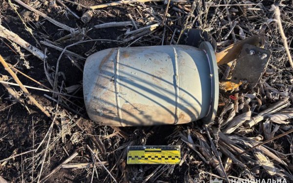 На Донеччині знешкодили нерозірвану бойову частину БпЛА росіян
На Донеччині знешкодили нерозірвану бойову частину БпЛА росіян