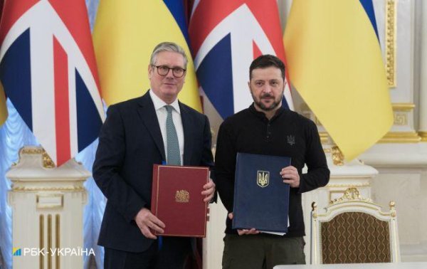 Україна і Британія підписали угоду про 100-річне партнерство
Україна і Британія підписали угоду про 100-річне партнерство