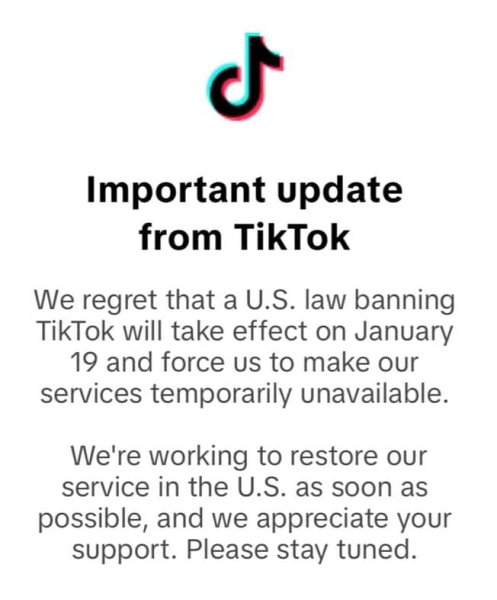 TikTok прекратил работу в США до начала действия запрета TikTok прекратил работу в США до начала действия запрета