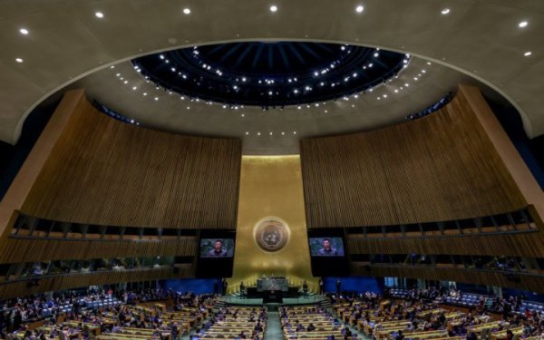 США подали до Генасамблеї ООН проєкт резолюції на річницю великої війни: жодного слова про російську агресію
США подали до Генасамблеї ООН проєкт резолюції на річницю великої війни: жодного слова про російську агресію