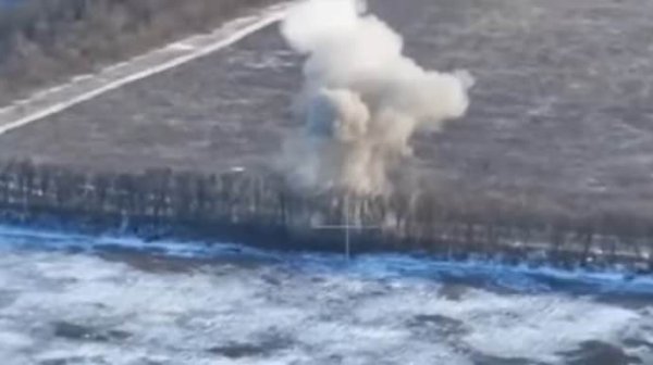 Генштаб показал высокоточный удар ВСУ 17 февраля по оккупантам на Запорожье Генштаб показал высокоточный удар ВСУ 17 февраля по оккупантам на Запорожье