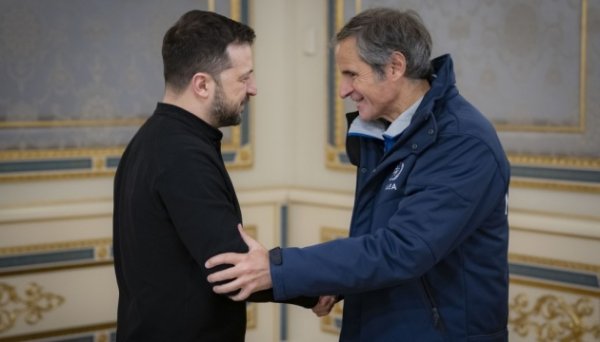 МАГАТЕ підтримало добудову атомних блоків на Хмельницькій АЕС - Зеленський МАГАТЕ підтримало добудову атомних блоків на Хмельницькій АЕС - Зеленський