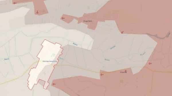 Константинополь остается под контролем ВСУ – DeepState Константинополь остается под контролем ВСУ – DeepState