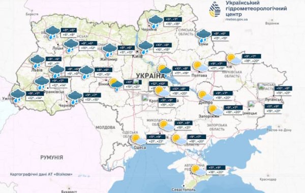 В Украине будет тепло, местами дожди В Украине будет тепло, местами дожди
