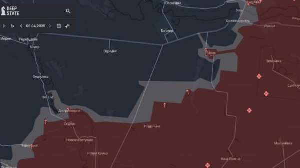 DeepState сообщил о продвижении россиян в Донецкой области DeepState сообщил о продвижении россиян в Донецкой области