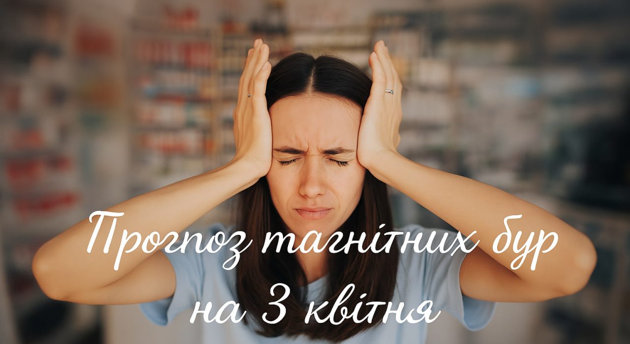 Магнітні бурі 3 квітня