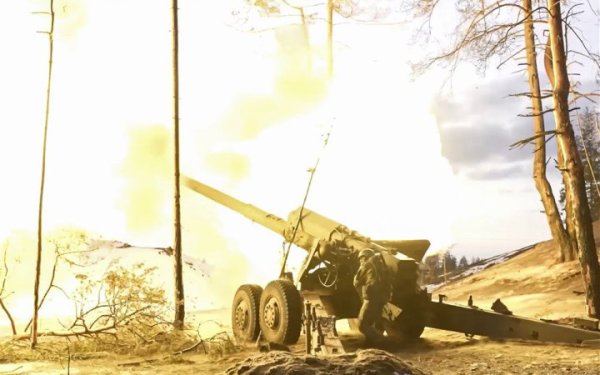 Українські дрони уразили російську САУ "Гіацинт-С" на Краматорському напрямку
Українські дрони уразили російську САУ "Гіацинт-С" на Краматорському напрямку