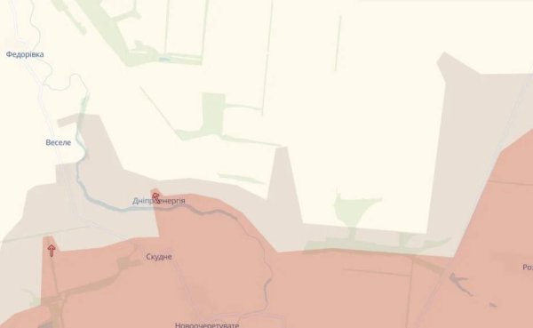 ЗСУ повернули під контроль Дніпроенергію та зміцнили позиції на двох напрямках
ЗСУ повернули під контроль Дніпроенергію та зміцнили позиції на двох напрямках