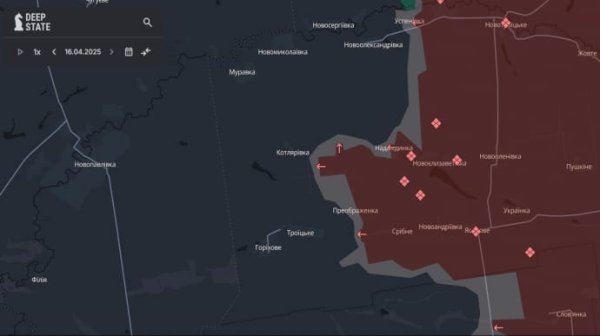 Враг продвинулся возле двух населенных пунктов Донетчины – DeepState Враг продвинулся возле двух населенных пунктов Донетчины – DeepState