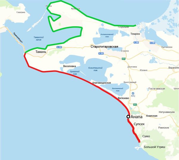 Розлив мазуту з танкерів в Чорному морі: всі пляжі російської Анапи виявилися недоступними для купання
Розлив мазуту з танкерів в Чорному морі: всі пляжі російської Анапи виявилися недоступними для купання