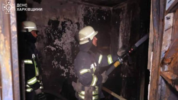 В Харькове горела 12-этажка В Харькове горела 12-этажка
