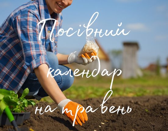 Посівний календар на травень 2025