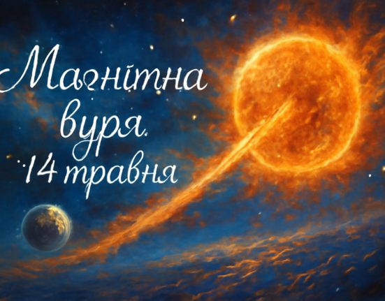 Магнітна буря 14 травня