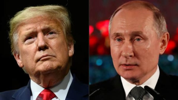 Трамп разговаривает с Путиным Трамп разговаривает с Путиным