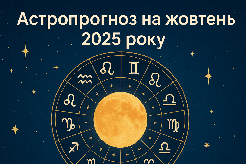 Астропрогноз жовтень 2025 розповість, чого чекати кожному знаку зодіаку. Любов, робота, фінанси та поради астрологів для успішного місяця.