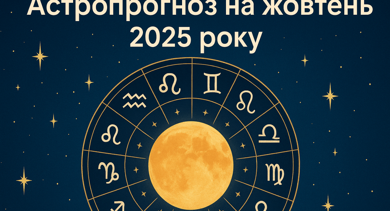 Астропрогноз жовтень 2025 розповість, чого чекати кожному знаку зодіаку. Любов, робота, фінанси та поради астрологів для успішного місяця.