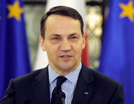 Міністр закордонних справ Польщі Радослав Сікорський заявив, що НАТО і ЄС мають розглянути можливість створення безпольотної зони над Україною.