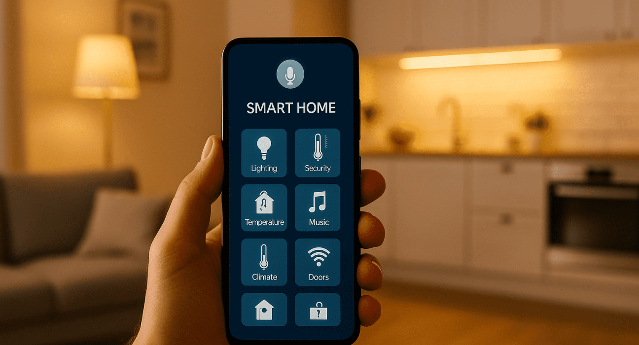 Розумний дім із голосовими асистентами та IoT-пристроями допоможе автоматизувати побут, зекономити час і зробити життя комфортнішим.