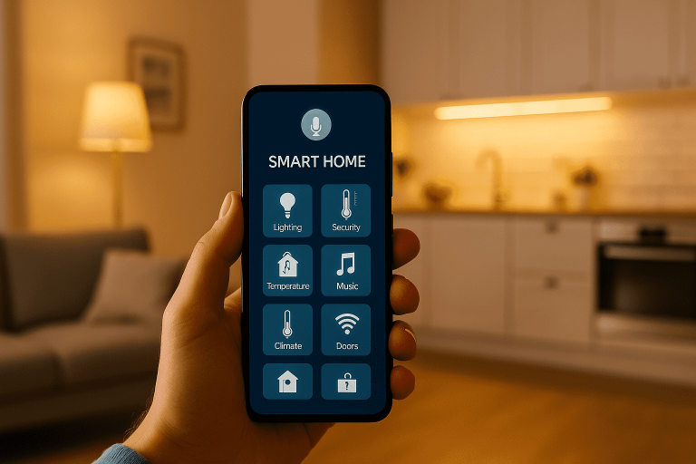 Розумний дім із голосовими асистентами та IoT-пристроями допоможе автоматизувати побут, зекономити час і зробити життя комфортнішим.