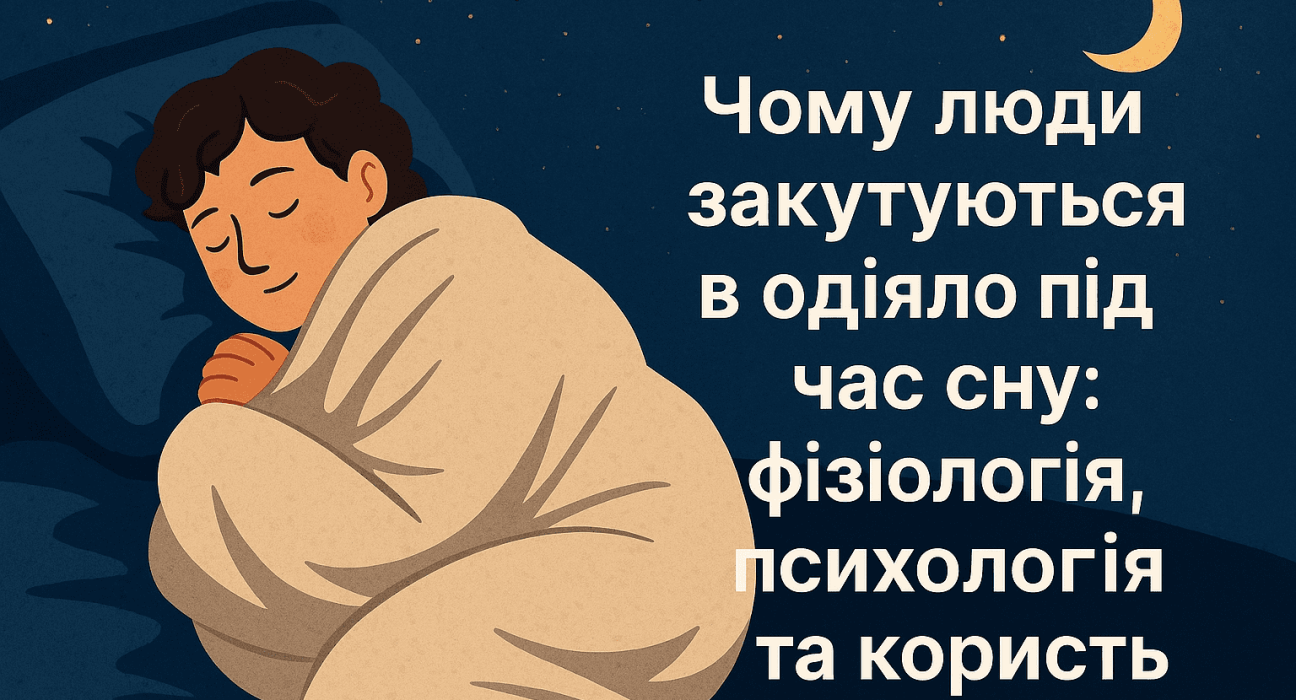 Чому ми накриваємось ковдрою навіть у спеку? Дізнайтесь про фізіологічні та психологічні причини, культурні традиції й користь сну під одіялом.