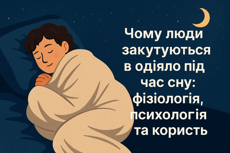 Чому ми накриваємось ковдрою навіть у спеку? Дізнайтесь про фізіологічні та психологічні причини, культурні традиції й користь сну під одіялом.