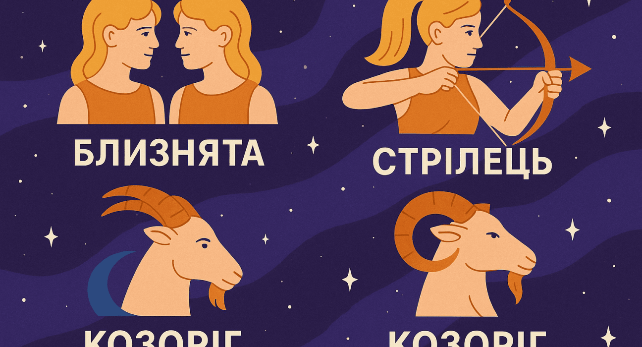 Дізнайтеся, кому з Близнят, Стрільців і Козорогів принесуть удачу вихідні 20–21 вересня. Астрологи прогнозують фінансові сюрпризи, натхнення та сімейну гармонію.