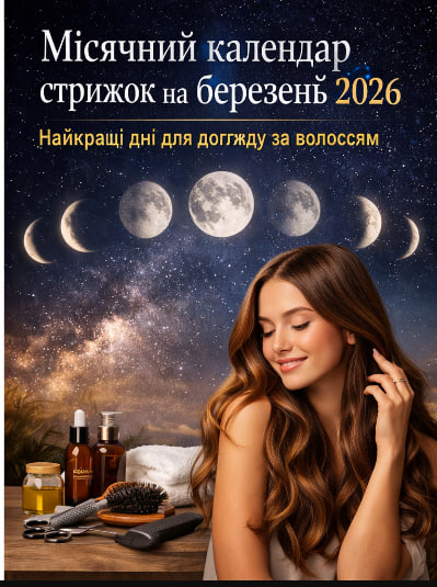 Коли стригти і фарбувати волосся в березні 2026 року: сприятливі та несприятливі дні для стрижки за Місяцем