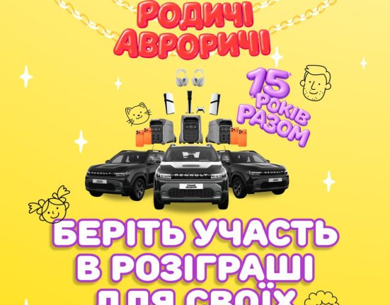 Акція від «Аврори» до Дня народження з 2 по 8 березня: як виграти автомобілі та гаджети?