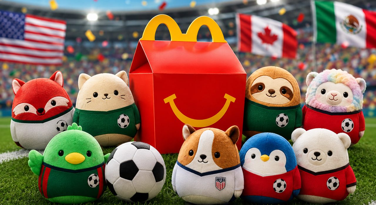 McDonald's запускає Happy Meal зі Squishmallows до FIFA World Cup 2026: які іграшки з’являться в Україні та де купити