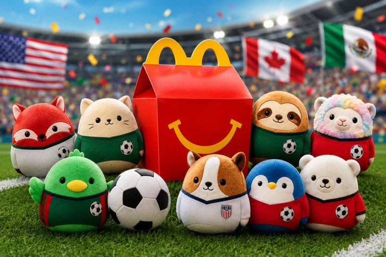 McDonald's запускає Happy Meal зі Squishmallows до FIFA World Cup 2026: які іграшки з’являться в Україні та де купити