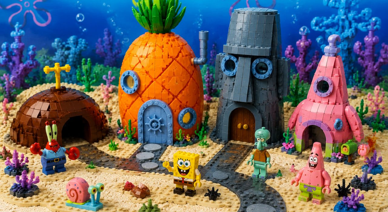 LEGO SpongeBob 11386 Conch Street: дата виходу, кількість деталей, ціна та продажі в Україні