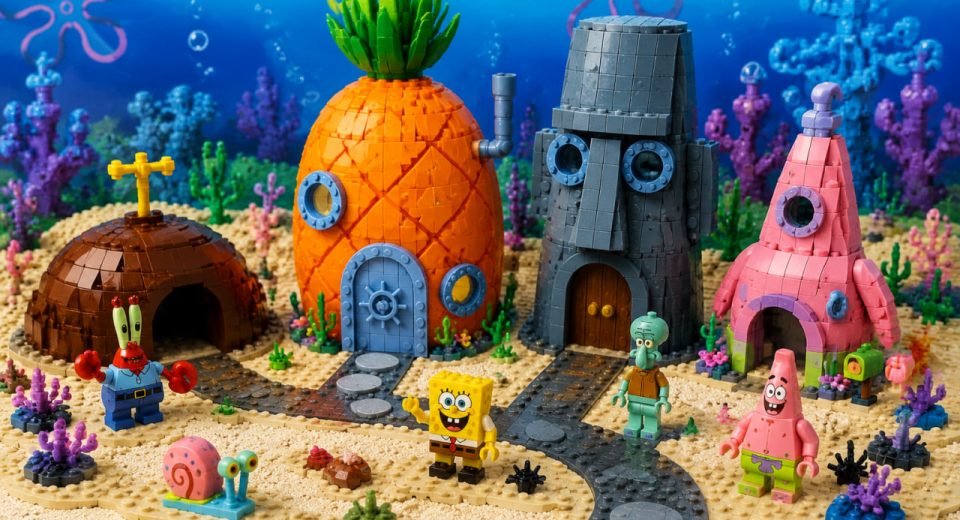 LEGO SpongeBob 11386 Conch Street: дата виходу, кількість деталей, ціна та продажі в Україні