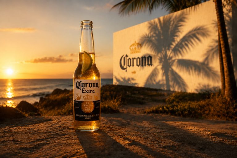 Corona створила рекламу, яку треба встигнути побачити: ефект триває лише кілька хвилин і з’являється лише під час заходу сонця
