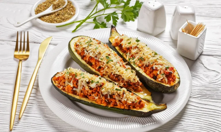 Що приготувати з кабачків: човники з куркою, сиром і помідорами