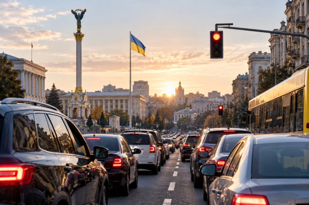 У Києві транспорт щодня зупинятимуть на хвилину: де і коли запровадять нове правило