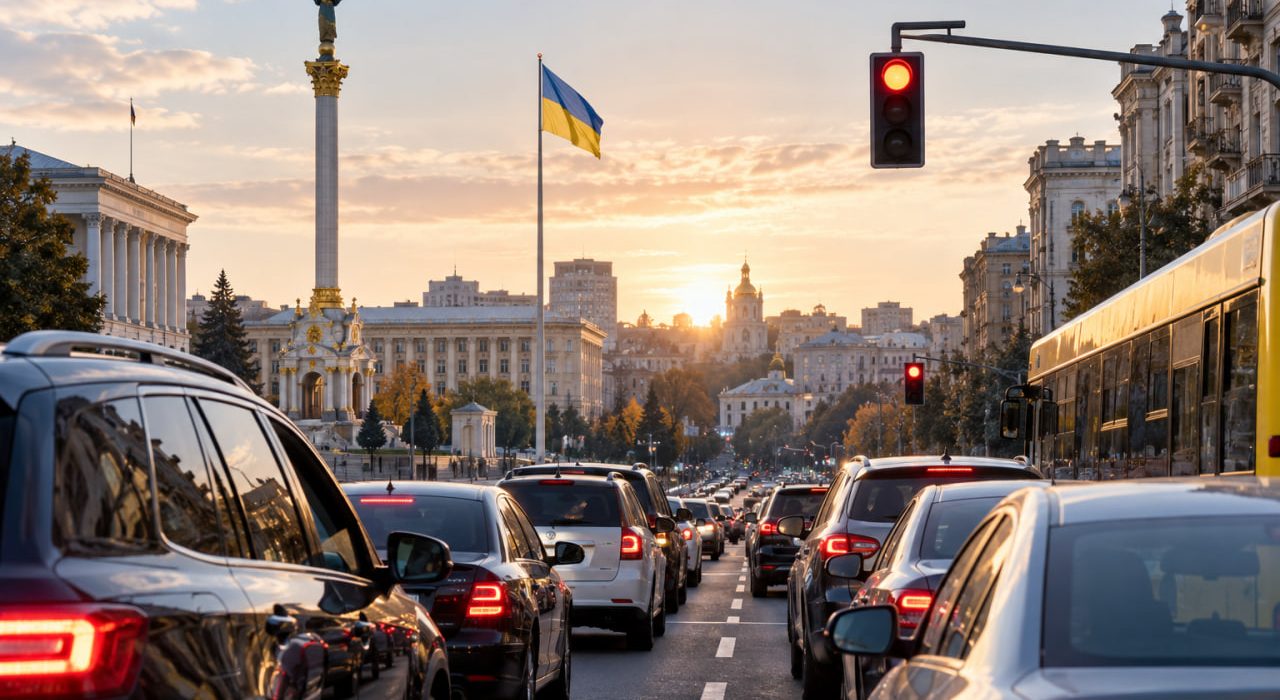 У Києві транспорт щодня зупинятимуть на хвилину: де і коли запровадять нове правило