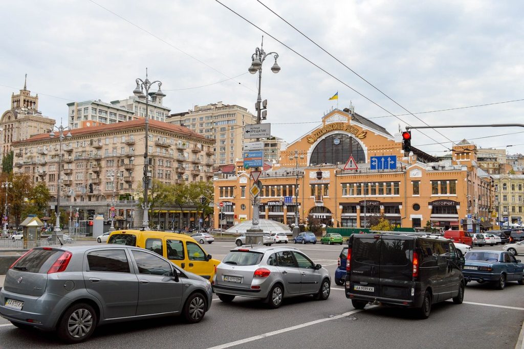 Будівля Бессарабського ринку в Києві